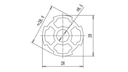 加強(qiáng)鋁管尺寸