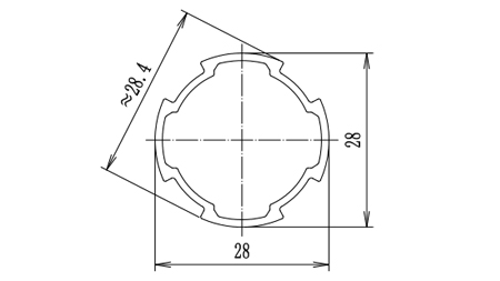 薄壁基礎(chǔ)鋁管尺寸