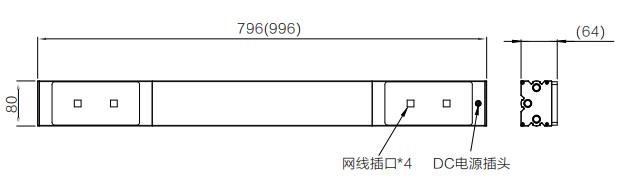 快接型網(wǎng)線排模組尺寸